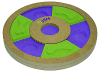 Iquties Treat Wheel Hondenspel 25x25x3 Cm