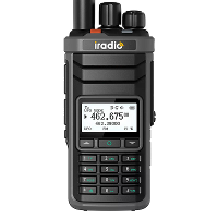 IRadio UV88 GPS Multiband Radio Walkie Talkie 1024 Kanalen IP67 Waterdicht Type C Opladen CB SSB HF FM SW MW LW Amateur
