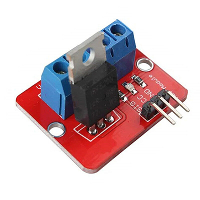 IRF520 MOS driver module PWM dimmer 0 24V Top Mosfet Button IRF 520 voor ArduinoMCU ARM Raspberry Pi