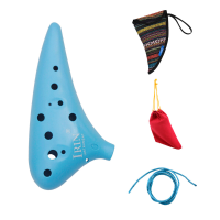 IRIN 12 Gaten Ocarina Ovengestookte Keramische Alto C Legend of Ocarina Fluit Muziekinstrument ABS 4 kleuren
