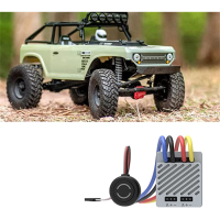 ISDT ESC90 90A Geborsteld ESC Volledig waterdichte App programmering met remmotor Elektronische snelheidsregelaar RC Car