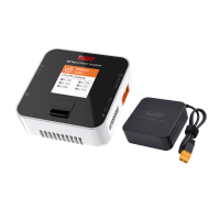 ISDT Q6 Nano BattGo 200W 8A Lipo Batterijlader Witte Kleur met ToolkitRC EU Voedingsadapter