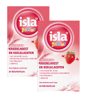 Isla Junior Keelpastilles   bij kriebelhoest en keelklachten Duoverpakking