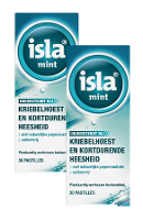 Isla Mint Keelpastilles   bij kriebelhoest en kortdurende heesheid Duoverpakking