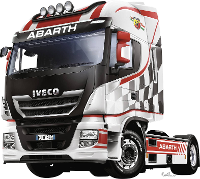 Italeri 3934 Iveco HI WY E5 Abarth Vrachtwagen (bouwpakket) 1:24