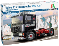 Italeri 3957 Volvo F 12 Intercooler Low Roof Vrachtwagen (bouwpakket) 1:24