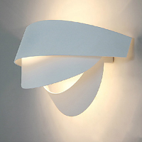 Italy Design Modern Simple Smiling Face Wall Lamp Lights White/black