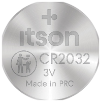 Itson Knoopcel CR2032 2 stuk(s) Lithium