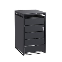 Kliko ombouw   1 container   Antraciet   Met lock functie