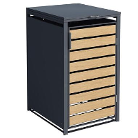 Kliko ombouw   1 container   Houtlook