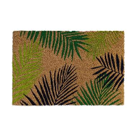 Kokosmat 'Leaf' met bladmotief   40x60 cm