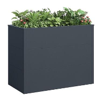 Plantenbak   100 x 50 x 77 cm   Antraciet