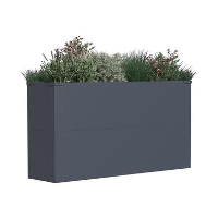 Plantenbak horeca   100 x 25 x 52 cm   Antraciet
