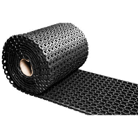 Rubber ringmat op rol   Dikte 23 mm   Breedte 50 cm