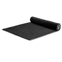 Tapijt loper Dakar   Breedte 100 cm   5 mm dik   Zwart