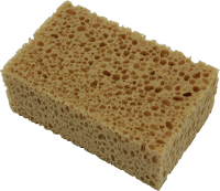 IWH 072071 Spons Bruin 1 stuk(s) (l x b x h) 18 x 12 x 6 cm
