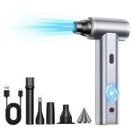 J01MAX Handheld Turbo Ventilator 160W 130000 RPM 2 in 1 Blazen & Zuigen 2000mAh Batterij Draagbaar Aluminium Legering Sn