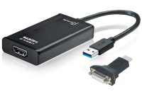 J5create JUA350 Externe videokaart Aantal ondersteunende monitors: 1