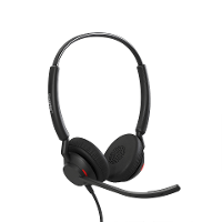 Jabra Engage 40 Over Ear headset Kabel Stereo Zwart Ruisonderdrukking (microfoon) Volumeregeling Telefoon