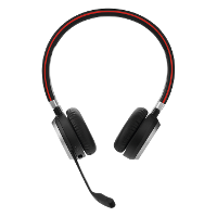 Jabra Evolve 65 Second Edition   MS Teams On Ear headset Telefoon Bluetooth, Radiografisch Stereo Zwart Noise Cancelling, Ruisonderdrukking (microfoon) Incl.