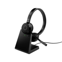 Jabra Evolve 65 TE MS Stereo USB A incl. On Ear headset Zwart