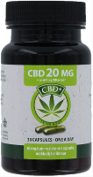 Jacob Hooy CBD+ 20mg Capsules