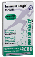 Jacob Hooy Performance 10mg CBD Capsules
