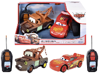 JADA TOYS 203084036 Cars LMQ + Mater Twin Pack 1:32 RC auto Elektro Racewagen