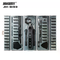 JAKEMY JM 8193 3.7V 3 Snelheid Elektrische Schroevendraaier Set Mini Container Multifunctionele 500mAh Accu Multi bit Dr