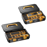 Jakemy JM 8198/135 stuks JM 8199/257 stuks Reparatietoolset CR V staal micro schroevendraaier bits modulair handvat ontw