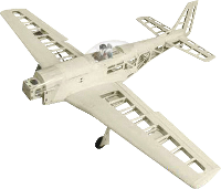 Jamara Mustang P 51D RC vliegtuig Bouwpakket 1400 mm