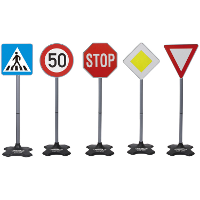 Jamara Traffic Set Grand A verkeersbord