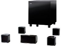 Jamo: A 102 Hcs 6 Home Cinema Systeem   Zwart