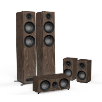 Jamo: S 807 HCS Home Cinema Systeem   Walnoot