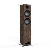 Jamo: S 807 Vloerstaande Speakers   2 stuks   Walnoot