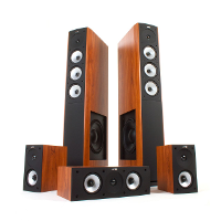 Jamo: S628 Hcs 5.0 Surround Set   Dark Apple