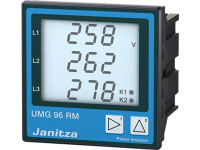 Janitza Umg 96rm P Universeel Meetapparaat Umg96rm P, Profibus L N: 10 300 Vacl L: 18 520 Vac