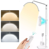 Janolia Vloerlamp Lash Light voor Wimpertechnici LED Halve Maan Licht Wimperlamp Estheticus Licht Verstelbare Helderheid