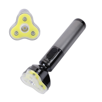 BIKIGHT XPG + COB Sterk licht Draagbare zaklamp met 18650 batterij USB oplaadbare lange afstand waterdichte LED zaklamp