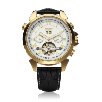 Jaragar Automatic Mechanical Luxury Flywheel Men Wrist Watch