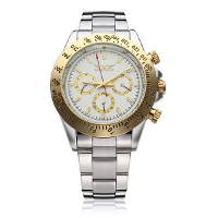 Jaragar Automatic Mechanical Luxury Stainless Steel Men Wrist Watch