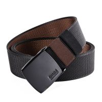 Jassy 120cm 150cm tweekleurige heren Nylon casual automatische gesp verstelbare riem
