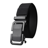 Jassy 125cm heren Nylon casual ademende automatische gesp tactische riem