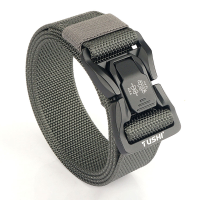 Jassy 125cm heren Nylon Gesp Tactische Trainingsriem Outdoor All Match Tooling Quick release Canvas Riem