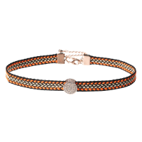 Jassy® 18k Gold Plated Micro Inlays Rhinestone Choker Bohemian Exquisite Necklace For Women