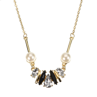 Jassy® Stylish Crystal Pearl Element Delicate Necklace Fashion Jewelry For Women