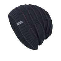 Jassy Unisex gebreide winter Plus Fluwelen casual warm en koud paar gebreide muts Muts