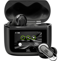 JBL Tour Pro 3 In Ear headset Draadloos, Bluetooth Zwart Noise Cancelling, High Resolution Audio, DAC, Ruisonderdrukking (microfoon) Touchbesturing, Oplaadbox,