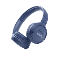 JBL Tune 510BT On Ear koptelefoon Bluetooth Blauw Headset, Vouwbaar, Indicator voor batterijstatus, Microfoon uitschakelbaar (mute)