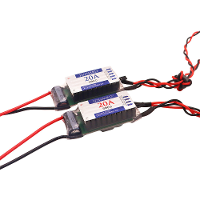 JDHMBD 20A Hoge stroom BEC Step down module SBEC UBEC Externe voedingsbron Ingang 6 50V Ondersteunt 12S voor RC vliegtui